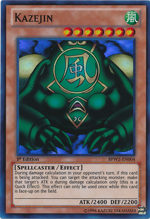 Kazejin [BPW2-EN004] Super Rare | The CG Realm