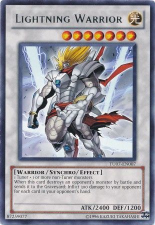 Lightning Warrior [TU07-EN007] Rare | The CG Realm