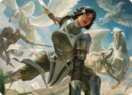 Resolute Reinforcements Art [Dominaria United Art Series] | The CG Realm