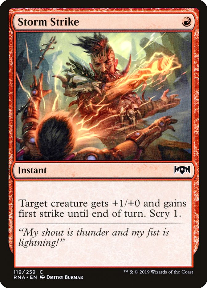 Storm Strike [Ravnica Allegiance] | The CG Realm