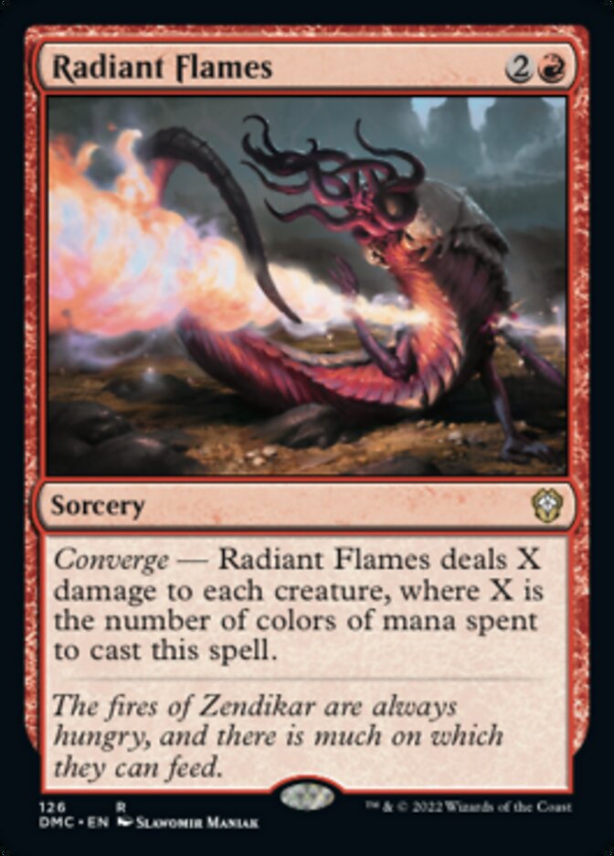 Radiant Flames [Dominaria United Commander] | The CG Realm