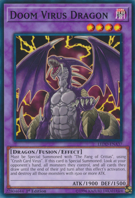 Doom Virus Dragon [LEDD-ENA37] Common | The CG Realm