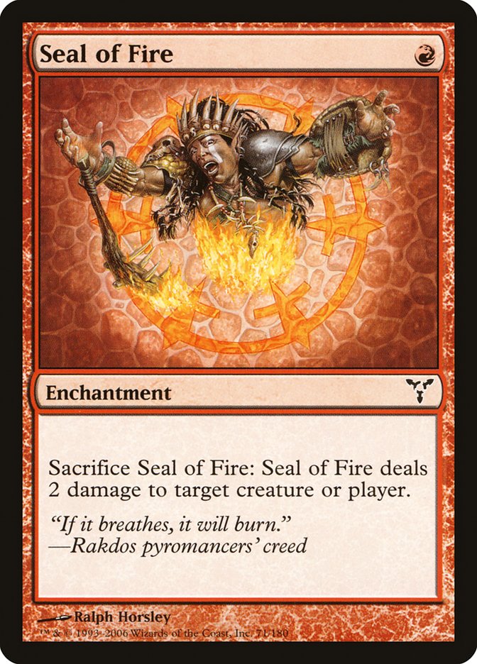 Seal of Fire [Dissension] | The CG Realm