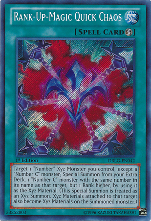 Rank-Up-Magic Quick Chaos [DRLG-EN042] Secret Rare | The CG Realm