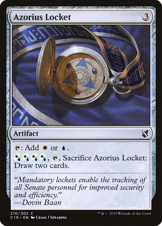 Azorius Locket [Commander 2019] | The CG Realm