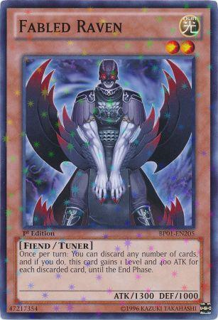 Fabled Raven [BP01-EN205] Starfoil Rare | The CG Realm