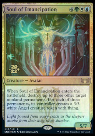 Soul of Emancipation [Streets of New Capenna Prerelease Promos] | The CG Realm