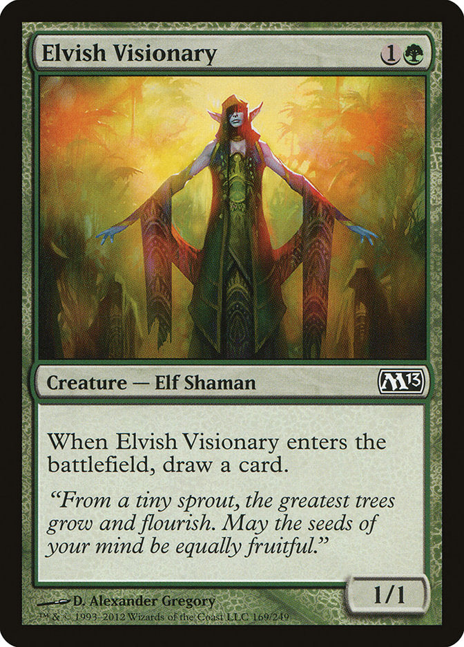 Elvish Visionary [Magic 2013] | The CG Realm