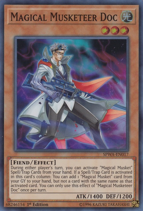 Magical Musketeer Doc [SPWA-EN017] Super Rare | The CG Realm