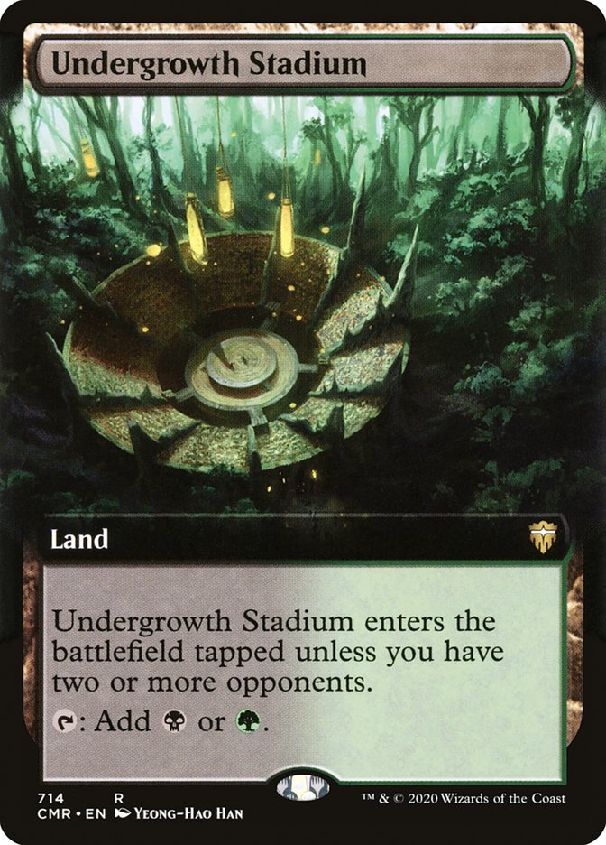 Undergrowth Stadium (Extended Art) [Commander Legends] | The CG Realm