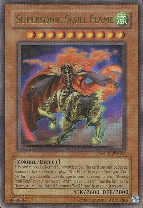 Supersonic Skull Flame [WB01-EN001] Super Rare | The CG Realm