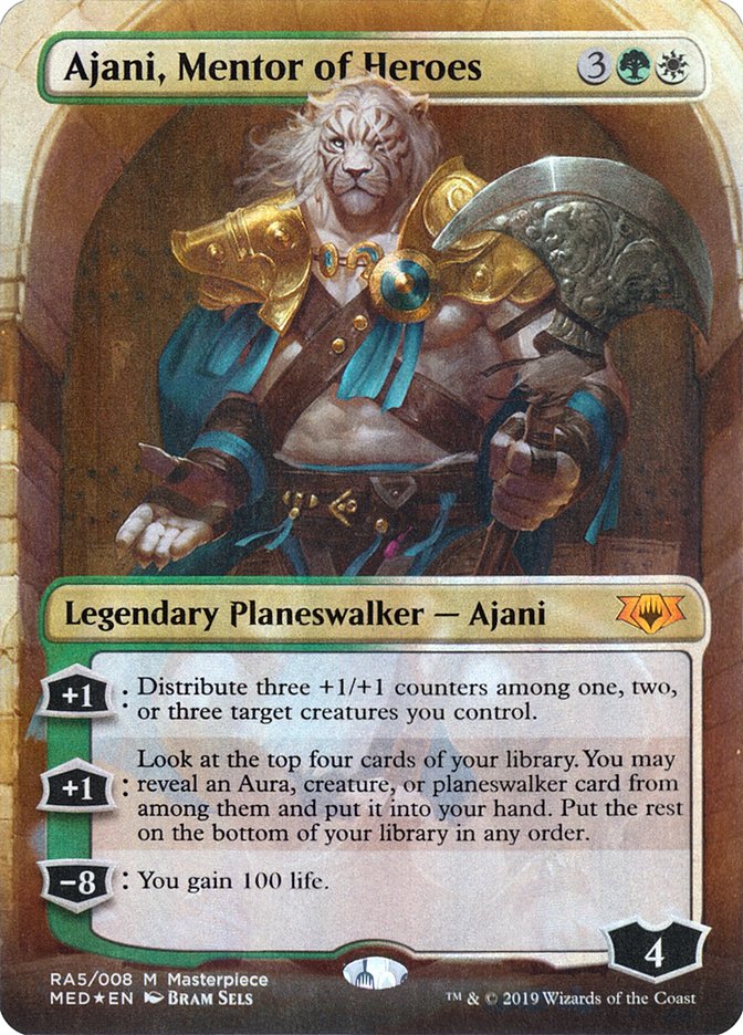 Ajani, Mentor of Heroes [Mythic Edition] | The CG Realm