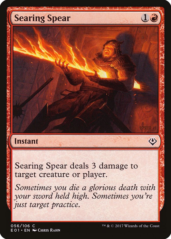 Searing Spear [Archenemy: Nicol Bolas] | The CG Realm