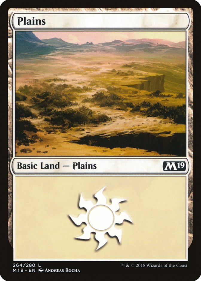 Plains (264) [Core Set 2019] | The CG Realm