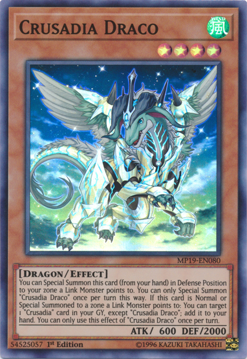 Crusadia Draco [MP19-EN080] Super Rare | The CG Realm