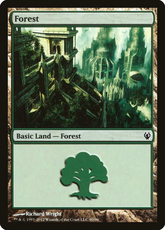 Forest (90) [Duel Decks: Izzet vs. Golgari] | The CG Realm