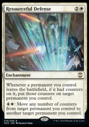 Resourceful Defense (Promo Pack) [Streets of New Capenna Commander Promos] | The CG Realm