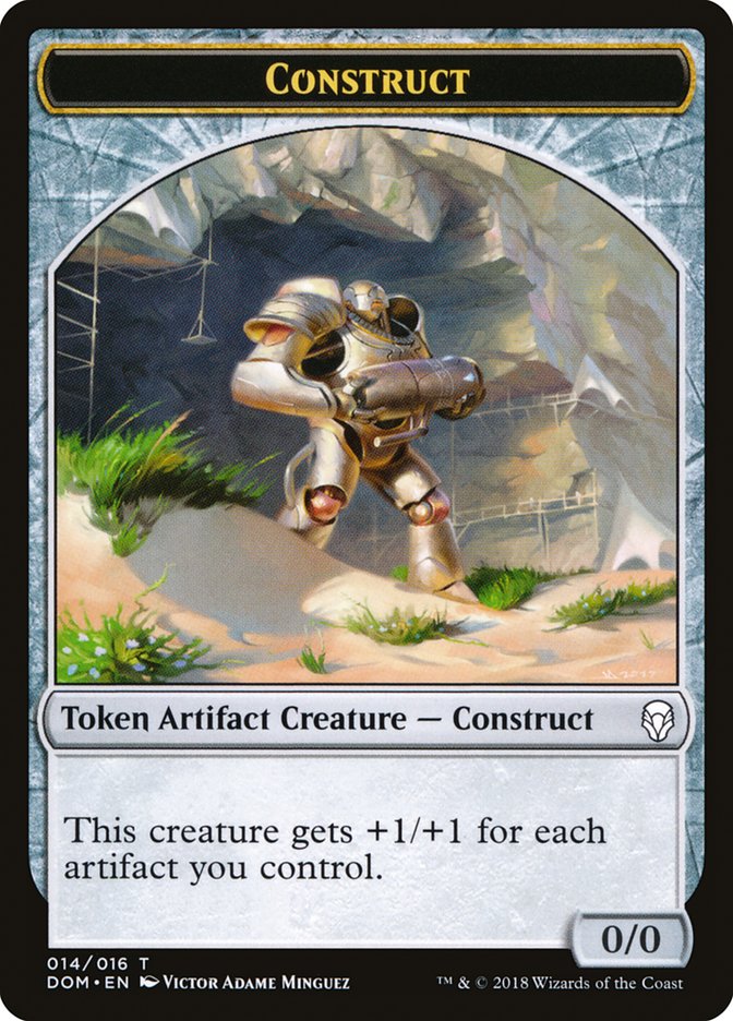 Construct Token [Dominaria Tokens] | The CG Realm