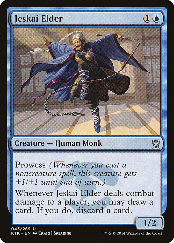 Jeskai Elder [Khans of Tarkir] | The CG Realm