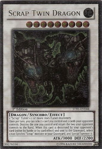 Scrap Twin Dragon [STBL-EN044] Ultimate Rare | The CG Realm