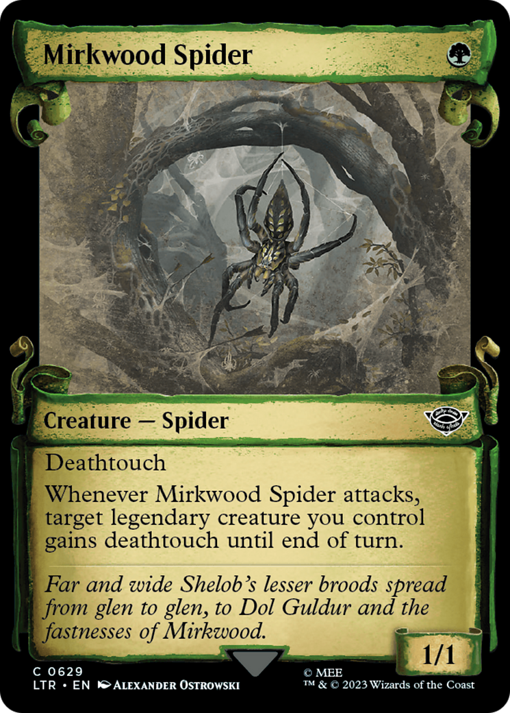 Mirkwood Spider [The Lord of the Rings: Tales of Middle-Earth Showcase Scrolls] | The CG Realm