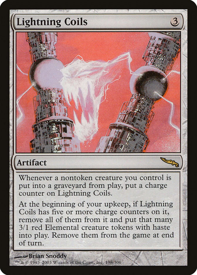 Lightning Coils [Mirrodin] | The CG Realm