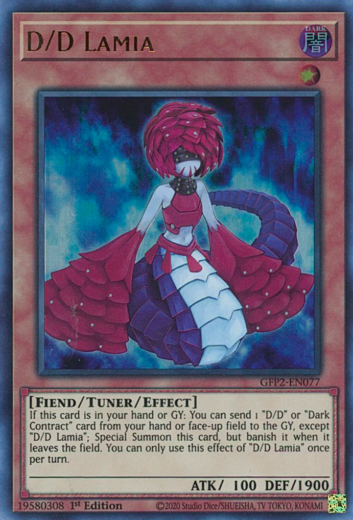 D/D Lamia [GFP2-EN077] Ultra Rare | The CG Realm