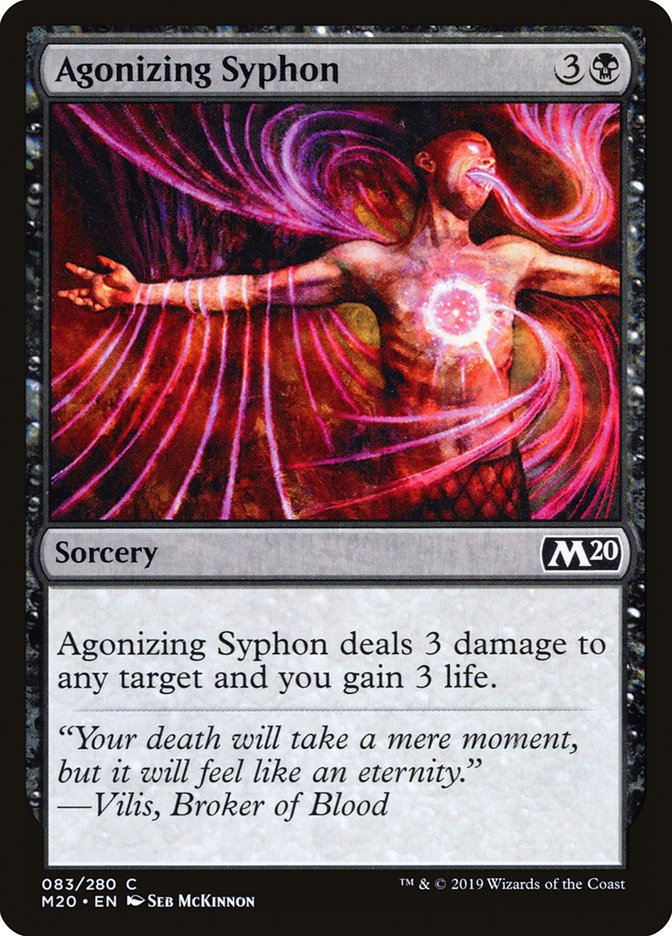 Agonizing Syphon [Core Set 2020] | The CG Realm