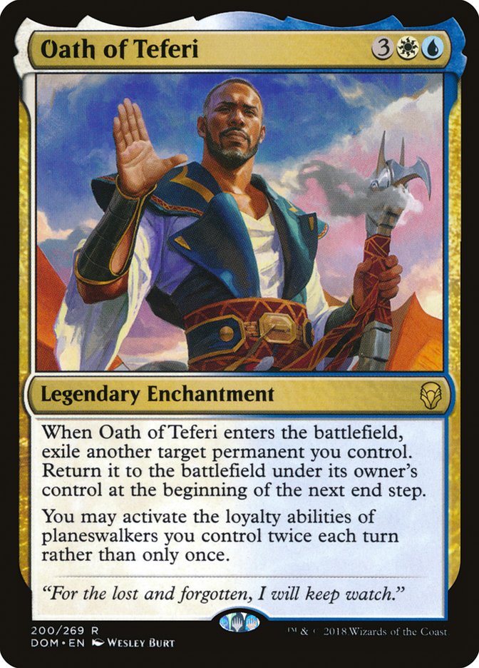 Oath of Teferi [Dominaria] | The CG Realm