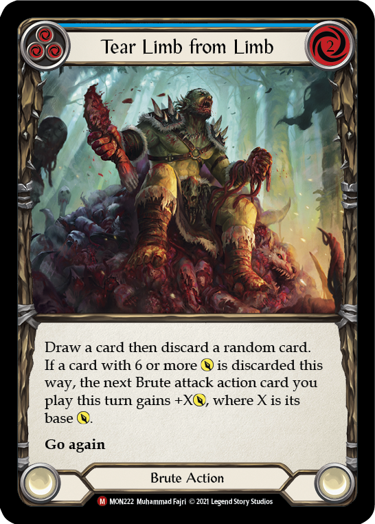 Tear Limb from Limb [MON222] (Monarch)  1st Edition Normal | The CG Realm