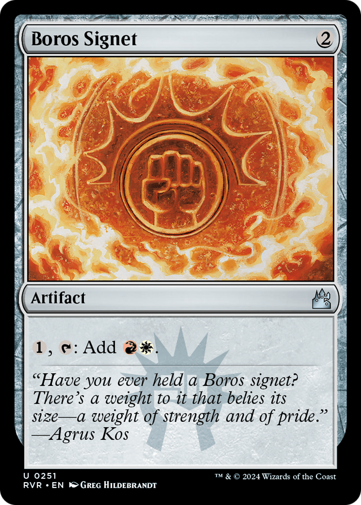 Boros Signet [Ravnica Remastered] | The CG Realm