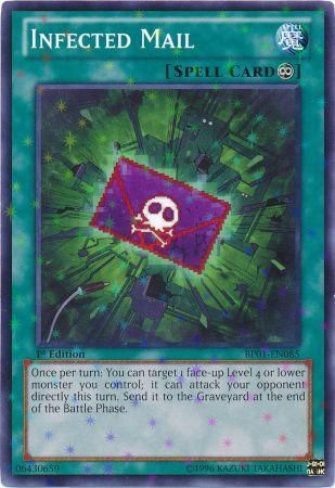 Infected Mail [BP01-EN085] Starfoil Rare | The CG Realm