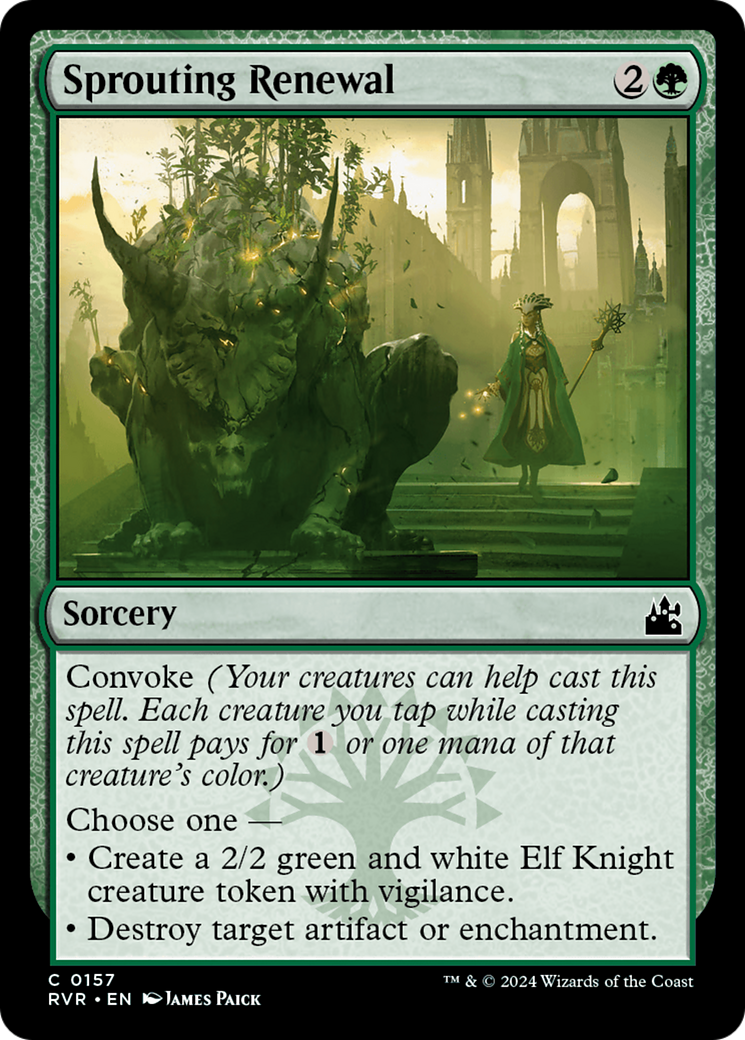 Sprouting Renewal [Ravnica Remastered] | The CG Realm