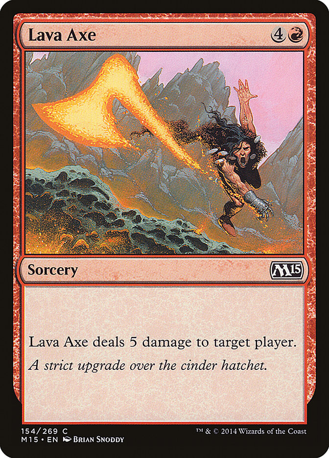 Lava Axe [Magic 2015] | The CG Realm