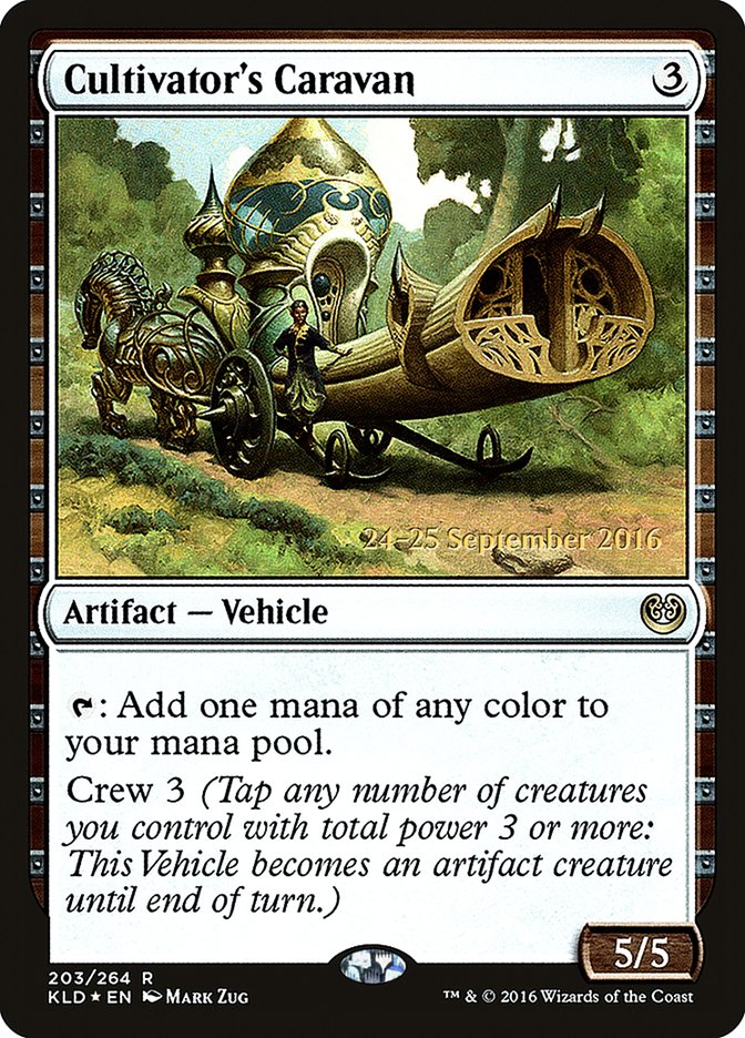 Cultivator's Caravan [Kaladesh Prerelease Promos] | The CG Realm