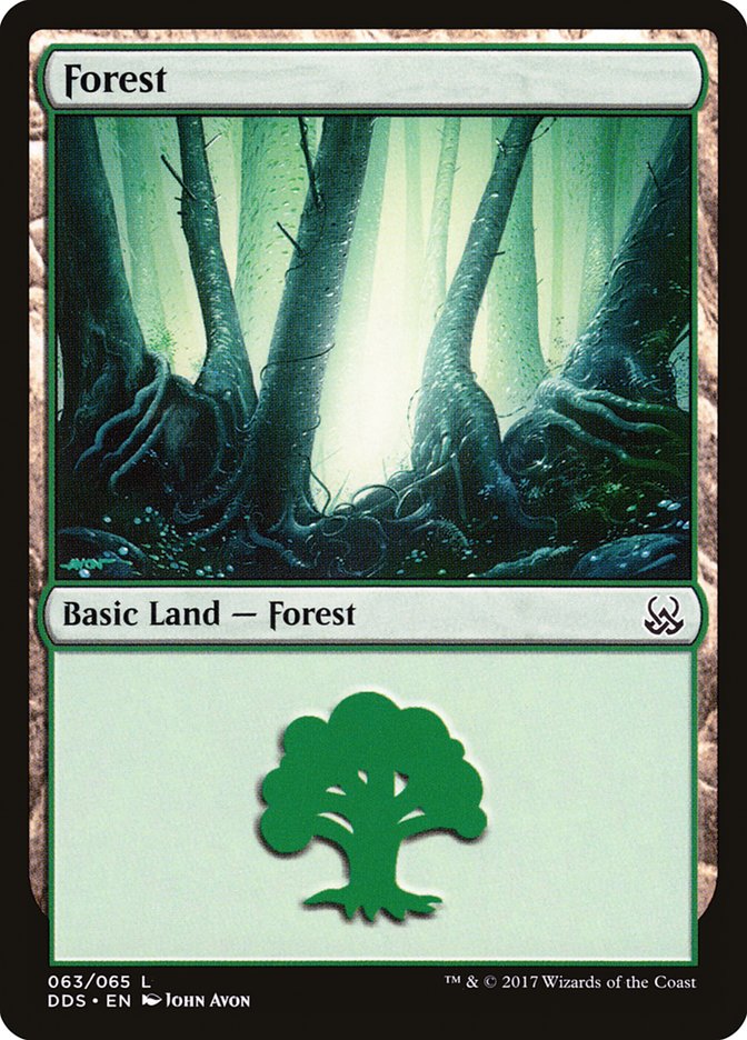 Forest (63) [Duel Decks: Mind vs. Might] | The CG Realm