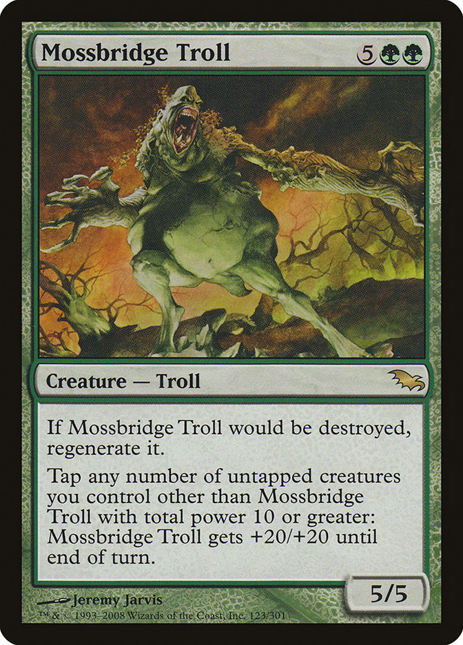 Mossbridge Troll [Shadowmoor] | The CG Realm