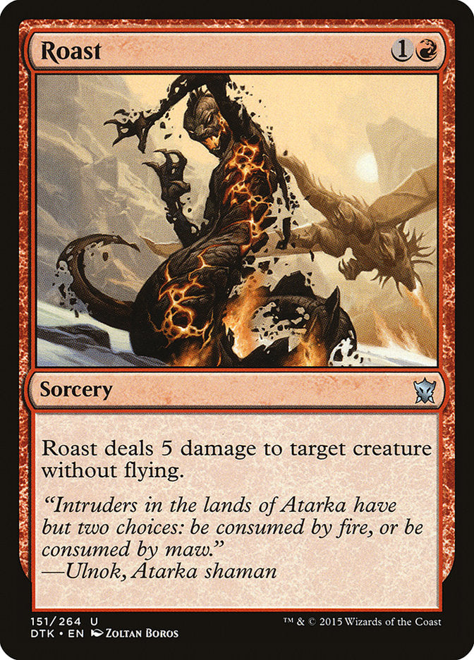 Roast [Dragons of Tarkir] | The CG Realm