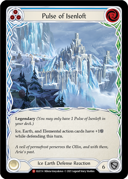 Pulse of Isenloft [ELE114] (Tales of Aria)  1st Edition Cold Foil | The CG Realm