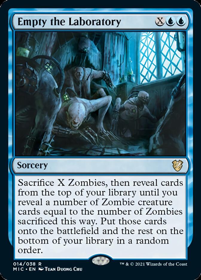 Empty the Laboratory [Innistrad: Midnight Hunt Commander] | The CG Realm