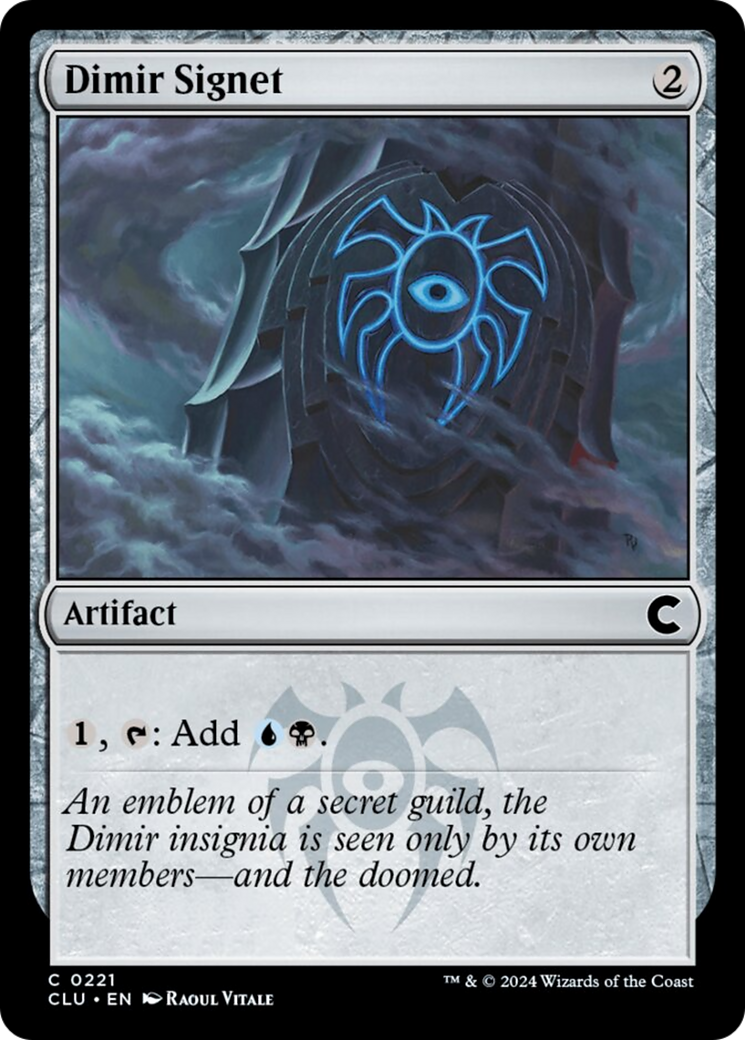 Dimir Signet [Ravnica: Clue Edition] | The CG Realm