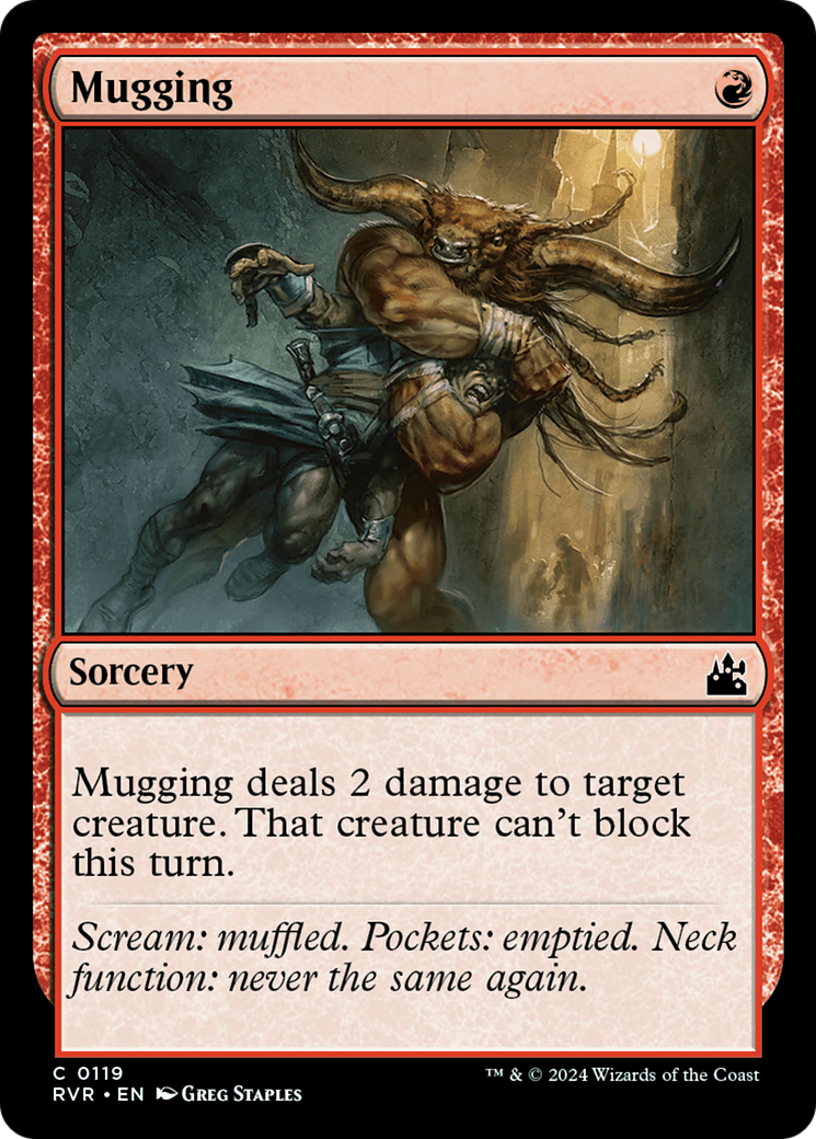 Mugging [Ravnica Remastered] | The CG Realm