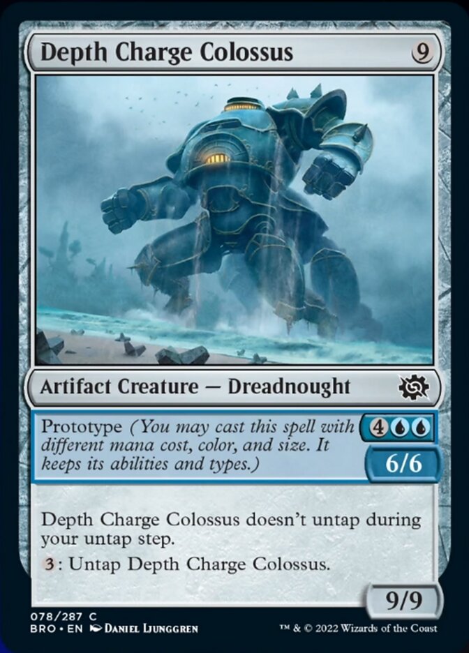 Depth Charge Colossus [The Brothers' War] | The CG Realm