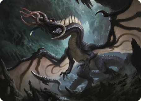 Brainstealer Dragon Art Card [Commander Legends: Battle for Baldur's Gate Art Series] | The CG Realm