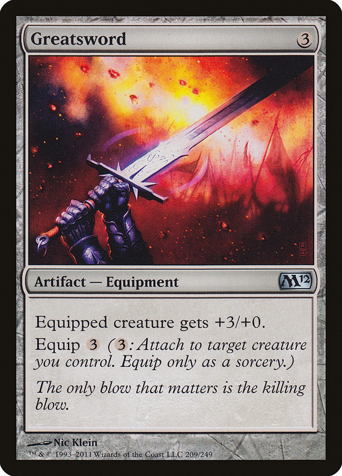 Greatsword [Magic 2012] | The CG Realm