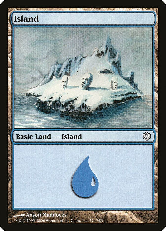 Island (374) [Coldsnap Theme Decks] | The CG Realm