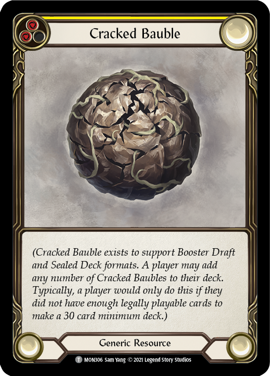 Cracked Bauble [MON306] (Monarch)  1st Edition Normal | The CG Realm