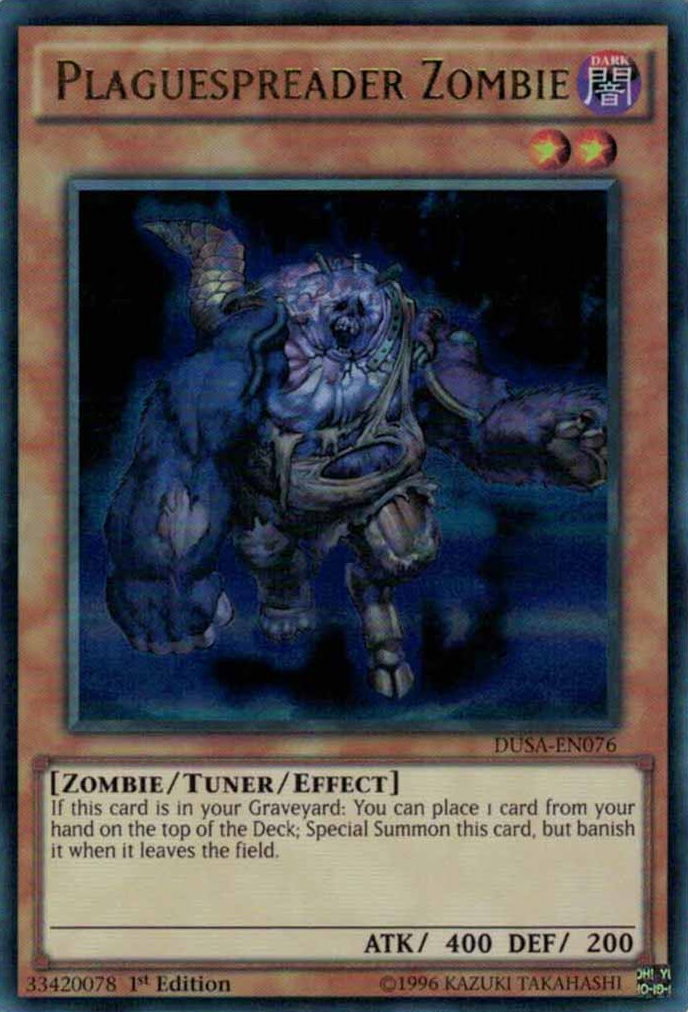 Plaguespreader Zombie [DUSA-EN076] Ultra Rare | The CG Realm