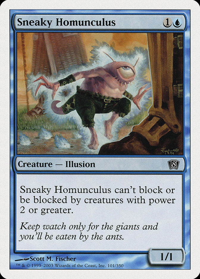 Sneaky Homunculus [Eighth Edition] | The CG Realm