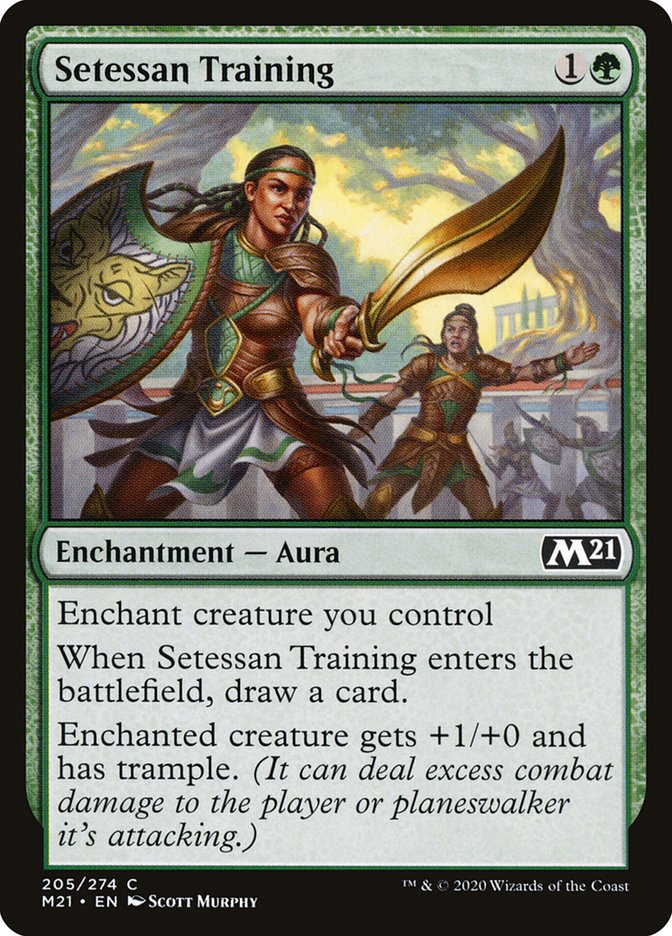 Setessan Training [Core Set 2021] | The CG Realm